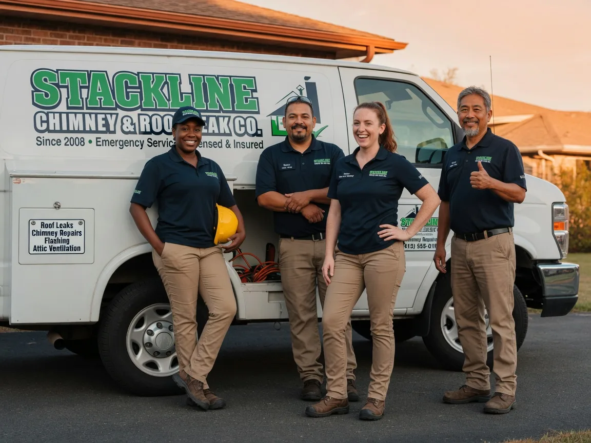 Chimney flashing repair company in Milford, OH